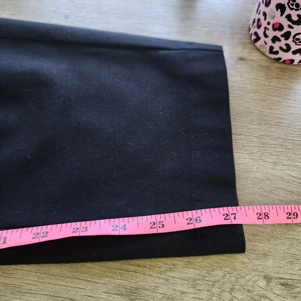 J. Jill Ponte Slim Leg Pants Black Pull On Trousers Large RN 97641 - Picture 7 of 8